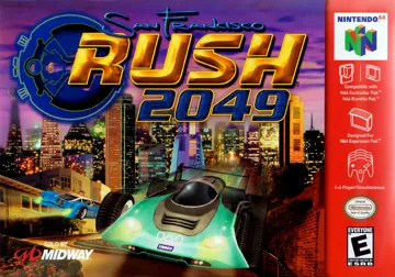 San Francisco Rush 2049 (USA) box cover front